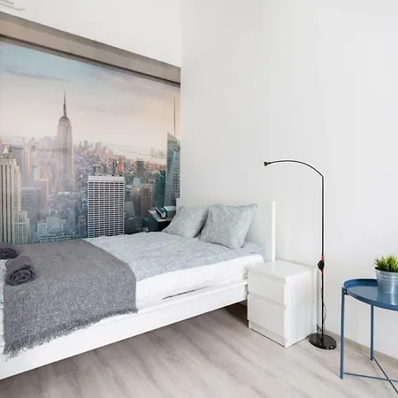 Modern With Desk & Monitor, Tv Apartment *