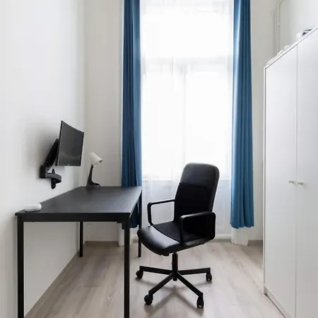 Modern With Desk & Monitor, Tv *